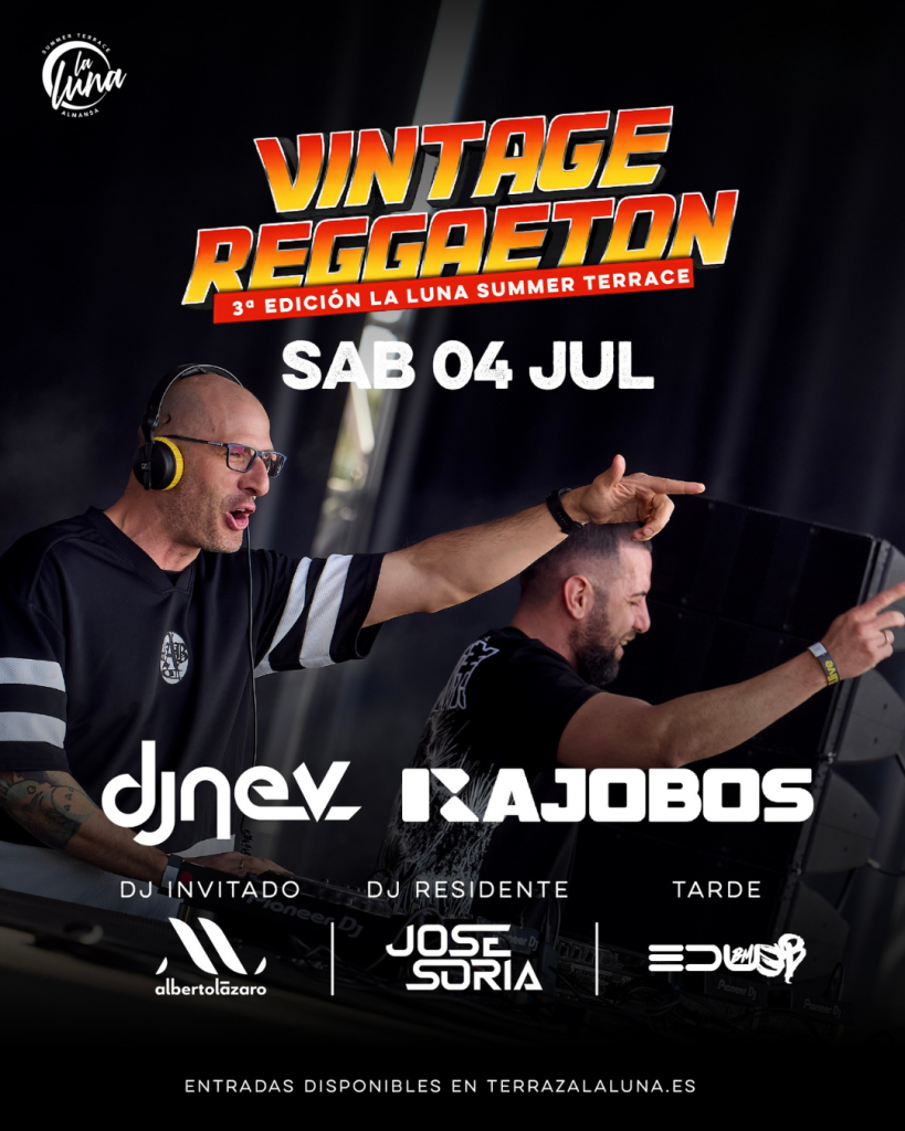 VINTAGE REGGAETON LA LUNA ALMANSA